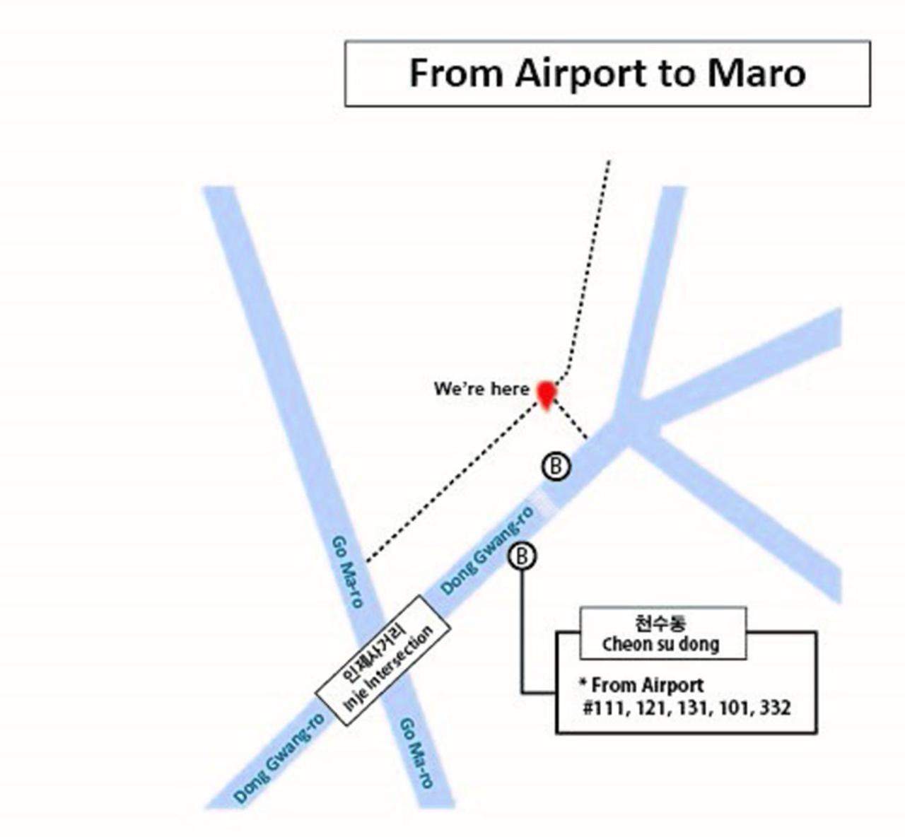 Maro Hotell Jeju Exteriör bild